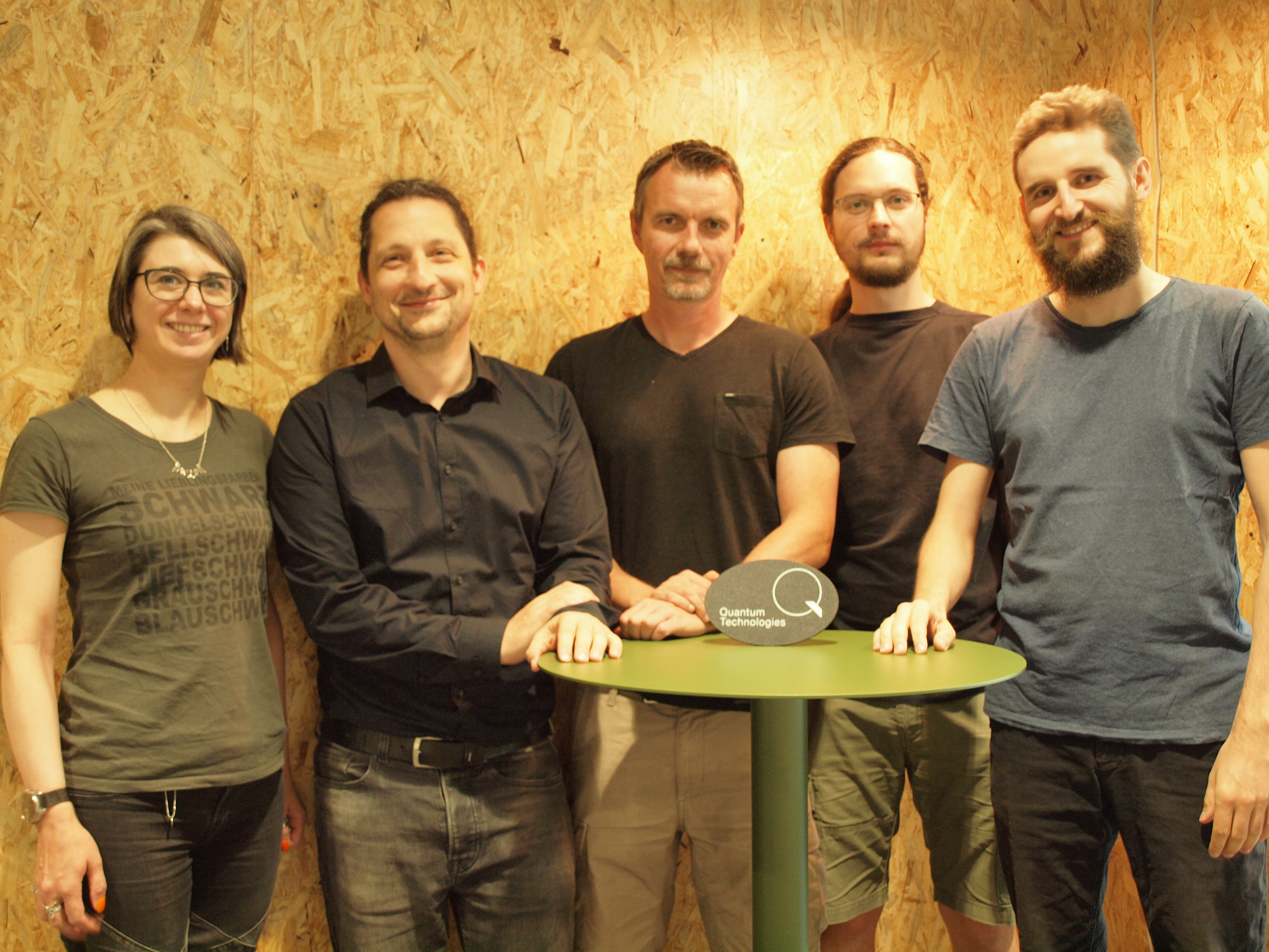 Das junge Leipziger Team der Quantum Technologies GmbH